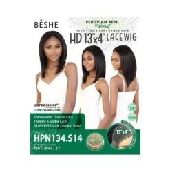 BESHE Perruque Peruvian REMY HPN134.S14 (HD 13x4 Lace) 7 BESHE Perruque Peruvian REMY HPN134.S14 (HD 13x4 Lace) -Super Beaute Boutique beshe perruque peruvian remy hpn134s14 hd 13x4 lace 3