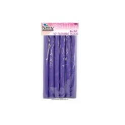 Bigoudis Flexi Rods 10" Purple 19mm (x6) BR67801