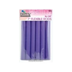 Bigoudis Flexi Rods 7" Purple 19mm (x6) BR67551 *