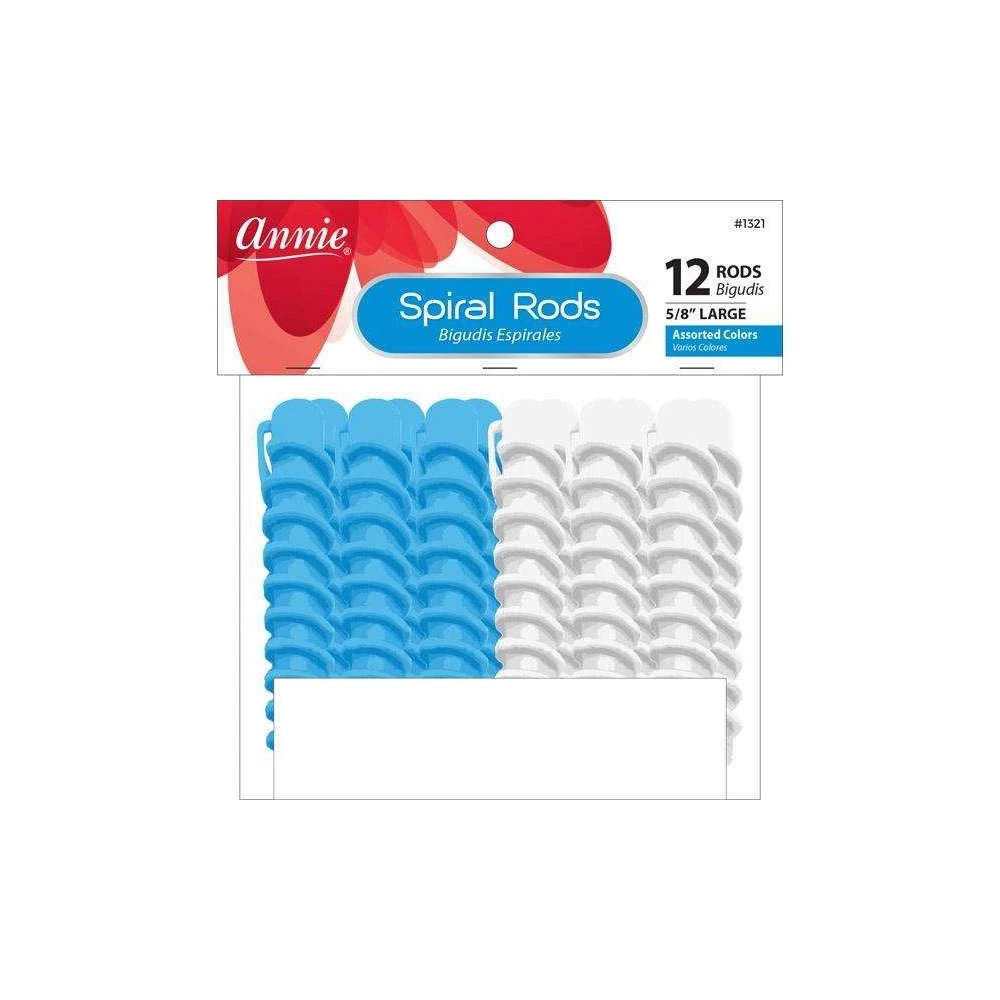 Bigoudis Spirale Rods Large (x12) 2 Bigoudis Spirale Rods Large (x12) – Image 2