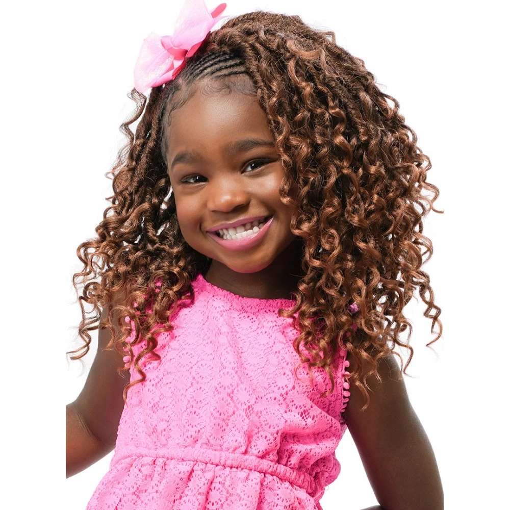 BIJOUX Natte 3X GHANA KIDS BOHO LOCS 10" (Pre-loop) 2 BIJOUX Natte 3X GHANA KIDS BOHO LOCS 10" (Pre-loop) – Image 2