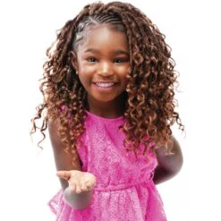 BIJOUX Natte 3X GHANA KIDS BOHO LOCS 10" (Pre-loop)