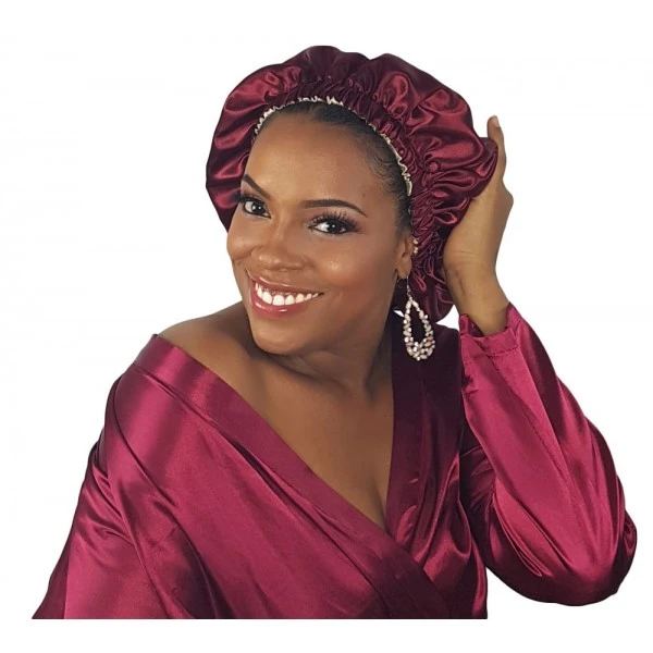 Bonnet De Nuit En Satin 1 Bonnet De Nuit En Satin