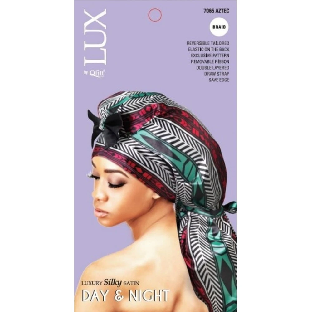 Bonnet En Satin Day & Night BRAID QFITT LUX (assortis) 1 Bonnet En Satin Day & Night BRAID QFITT LUX (assortis)