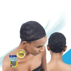 Bonnet Pour Perruque En Crochet Avec Peignes CROCHET WIG CAP WITH COMBS