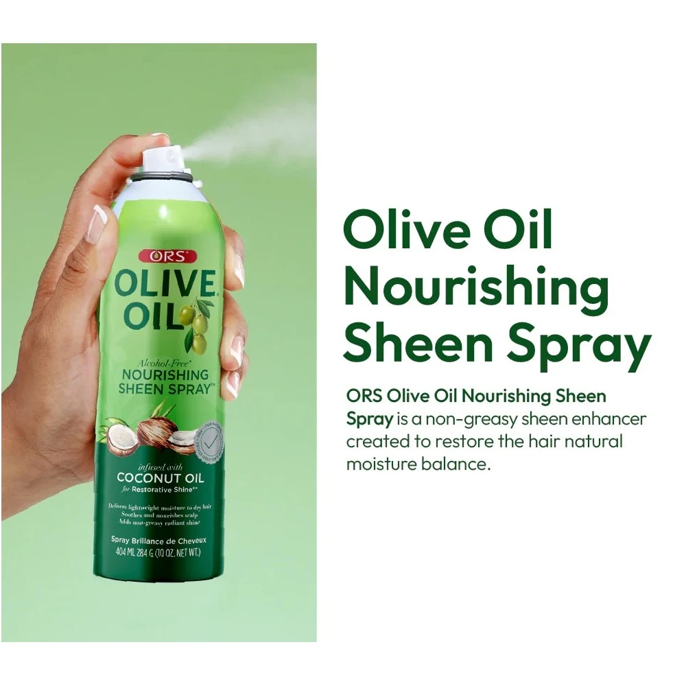 Brillantine En Spray OLIVE Et COCO 404ml 2 Brillantine En Spray OLIVE Et COCO 404ml – Image 2