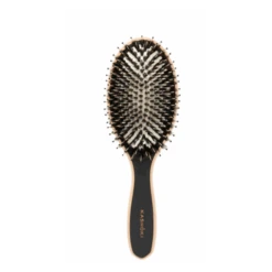 Brosse Démêlante Sanglier En Bois Ovale KASHOKI