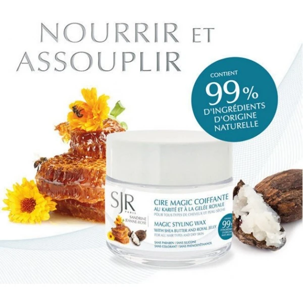 Cire Hydratante MAGIC Karité & Gelée Royale 50ml 1 Cire Hydratante MAGIC Karité & Gelée Royale 50ml