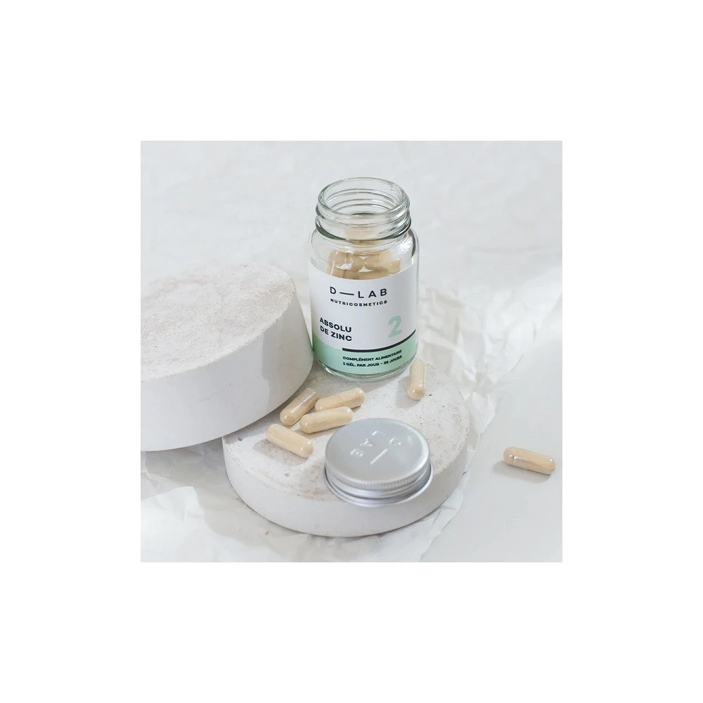 Complément Alimentaire ABSOLU DE ZINC (Peau Et Cheveux) 2 Complément Alimentaire ABSOLU DE ZINC (Peau Et Cheveux) – Image 2