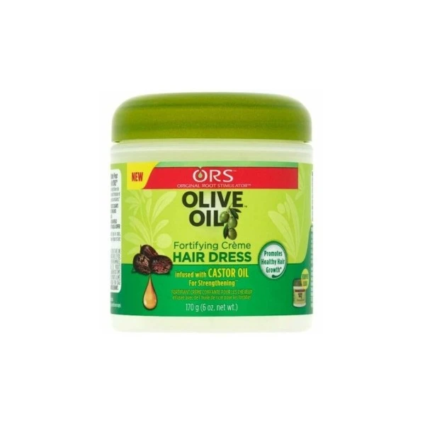 Crème Capillaire Fortifiante OLIVE & RICIN 170g (Hairdress) 1 Crème Capillaire Fortifiante OLIVE & RICIN 170g (Hairdress)