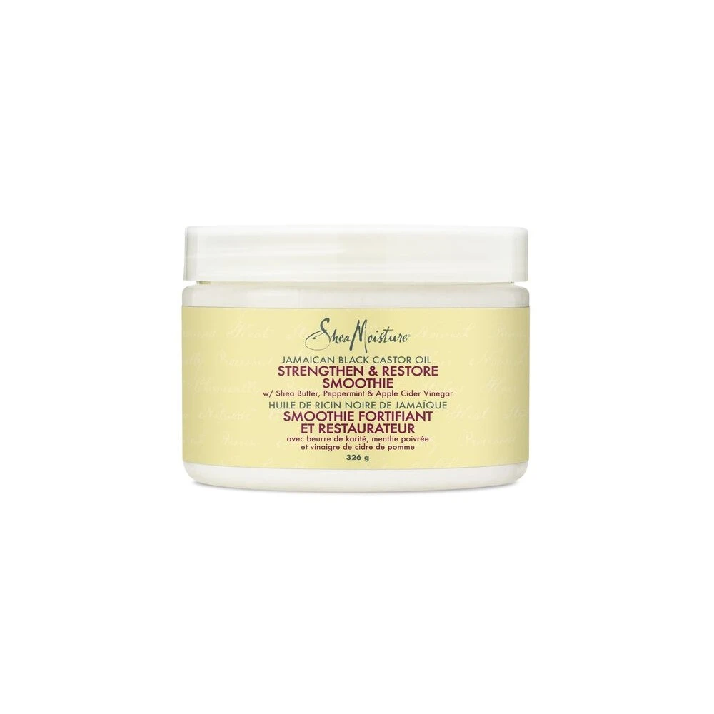 Shea Moisture Crème Smoothie Ricin JAMAICAN BLACK CASTOR OIL 326g 1 Shea Moisture Crème Smoothie Ricin JAMAICAN BLACK CASTOR OIL 326g