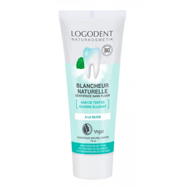 Dentifrice Blancheur Naturelle à La SILICE BIO 75ml 1 Dentifrice Blancheur Naturelle à La SILICE BIO 75ml