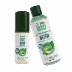 Déodorant Roll-on MENTHE & ALOE 24h Rechargeable BIO