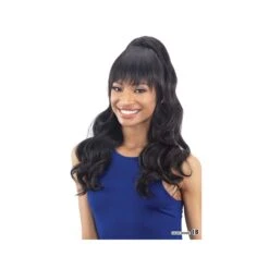 EQUAL Postiche + Frange LOOSE WAVE (Ponytail & Bang) 6 EQUAL Postiche + Frange LOOSE WAVE (Ponytail & Bang) -Super Beaute Boutique equal postiche frange loose wave ponytail bang 2