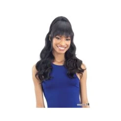 EQUAL Postiche + Frange LOOSE WAVE (Ponytail & Bang)