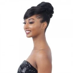 EQUAL Postiche + Frange TWISTED BUN BANG 2pcs (Swoop Side) -Super Beaute Boutique equal postiche frange twisted bun bang 2pcs swoop side 2