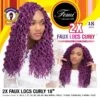 FEMI Natte 2x FAUX LOCS CURLY 18" [PRIX CHOC] -Super Beaute Boutique femi natte 2x faux locs curly 18 prix choc
