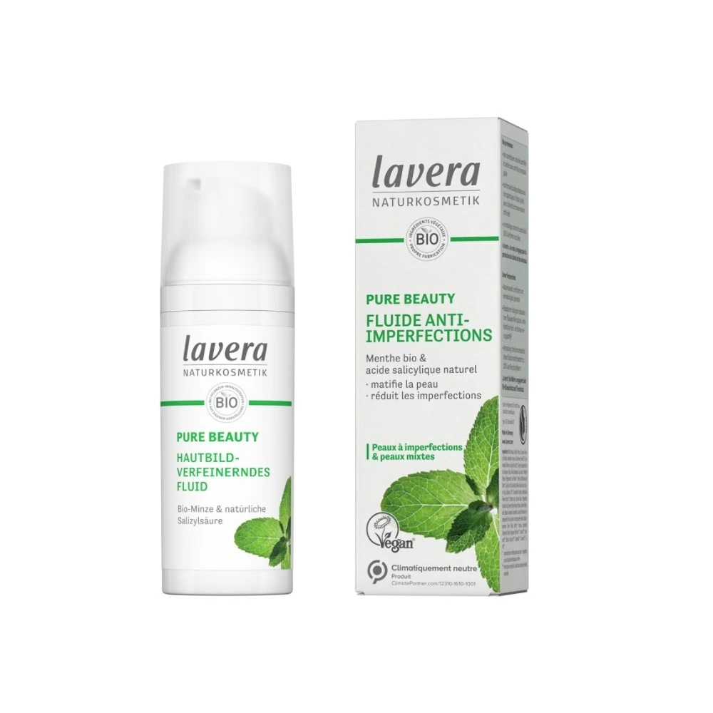 Lavera Fluide Anti-imperfections PURE BEAUTY BIO 50ml 1 Lavera Fluide Anti-imperfections PURE BEAUTY BIO 50ml