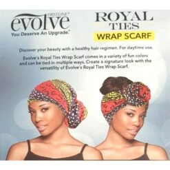Foulard De Tête ROYAL TIES WRAP SCARF (Evolve)