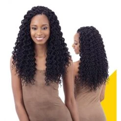 FREETRESS Natte 2X SOFT CURLY FAUX LOC 14" (Loop)