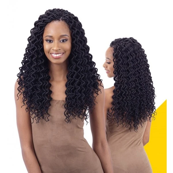FREETRESS Natte 2X SOFT CURLY FAUX LOC 14" (Loop) 1 FREETRESS Natte 2X SOFT CURLY FAUX LOC 14" (Loop)