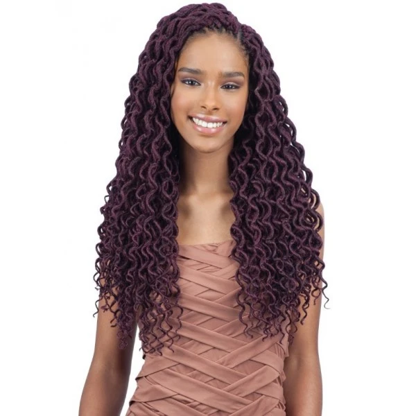 FREETRESS Natte 2x SOFT CURLY FAUX LOC 18" (Loop) 1 FREETRESS Natte 2x SOFT CURLY FAUX LOC 18" (Loop)