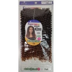 FREETRESS Natte 3X PACIFIC CURL 12" 5 FREETRESS Natte 3X PACIFIC CURL 12" -Super Beaute Boutique freetress natte 3x pacific curl 12 2