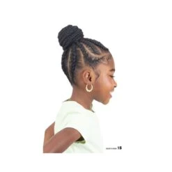 FREETRESS Natte 3x PRE-STRETCHED BRAID KIDS 14" -Super Beaute Boutique freetress natte 3x pre stretched braid kids 14 2