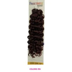 FREETRESS Natte GOGO CURL 12" Courte -Super Beaute Boutique freetress natte gogo curl 12 1