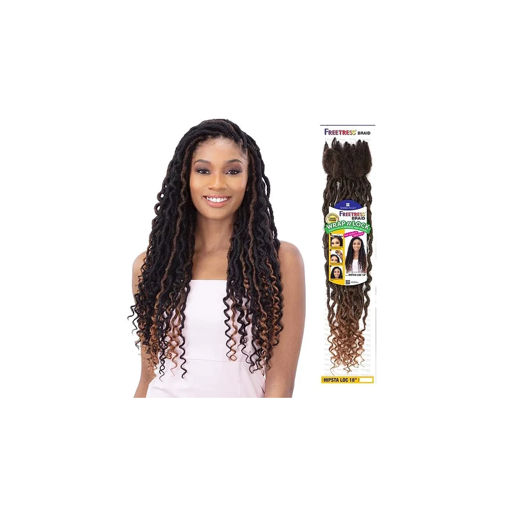 FREETRESS Natte HIPSTA LOC 18" 1 FREETRESS Natte HIPSTA LOC 18"