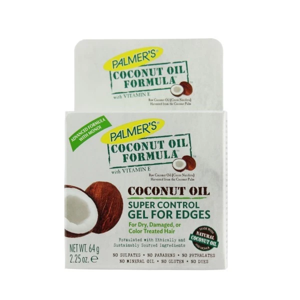 Gel Fixant Huile De COCO (For Edges) 64g 1 Gel Fixant Huile De COCO (For Edges) 64g