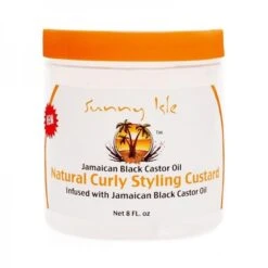 Gelée Coiffante JAMAICAN BLACK CASTOR OIL 236ml (Curly Custard)