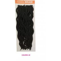 GLANCE Natte 2x LARGE FAUX LOCS WAVY 14" (Loop) 5 GLANCE Natte 2x LARGE FAUX LOCS WAVY 14" (Loop) -Super Beaute Boutique glance natte 2x large faux locs wavy 14 loop 2