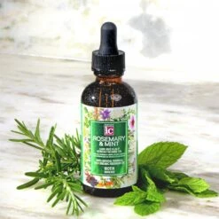 Huile Fortifiante Pour Cuir Chevelu ROSEMARY & MINT 59ml -Super Beaute Boutique huile fortifiante pour cuir chevelu rosemary mint 59ml 1