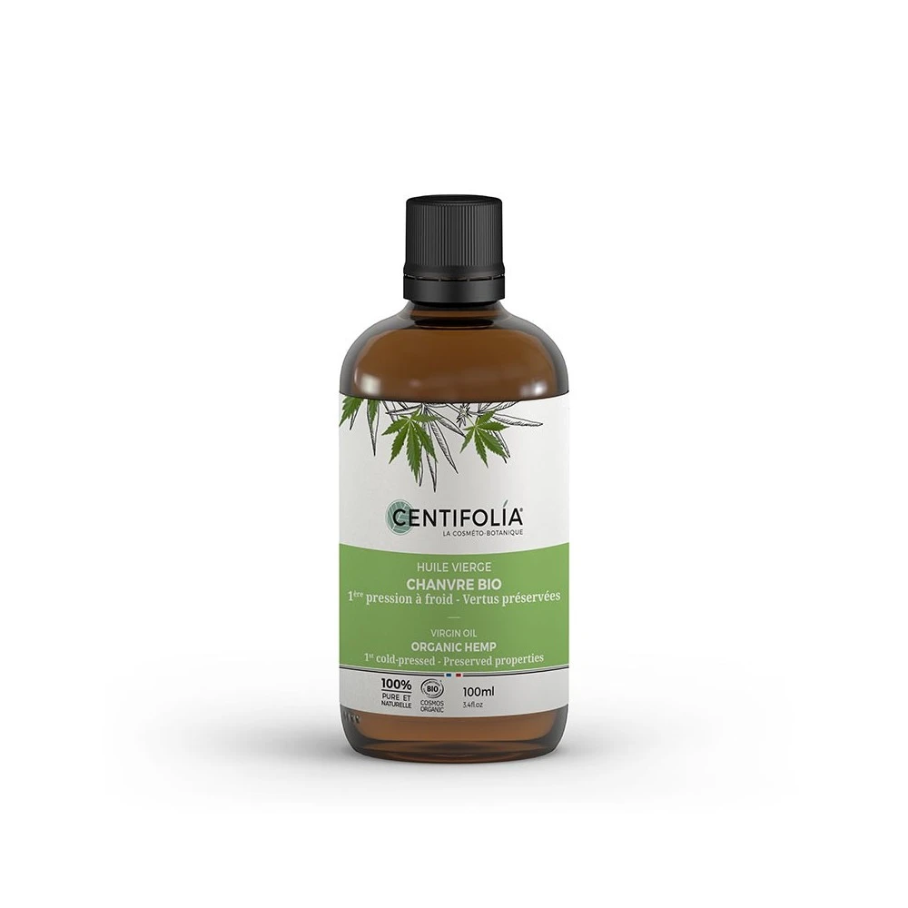 Huile Vierge De CHANVRE BIO 100% PURE 100ml 1 Huile Vierge De CHANVRE BIO 100% PURE 100ml