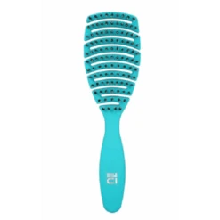 ILU Brosse Démêlante TURQUOISE Aérée Pour Cheveux