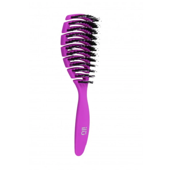 ILU Brosse Démêlante VIOLETTE Aérée Pour Cheveux 2 ILU Brosse Démêlante VIOLETTE Aérée Pour Cheveux – Image 2