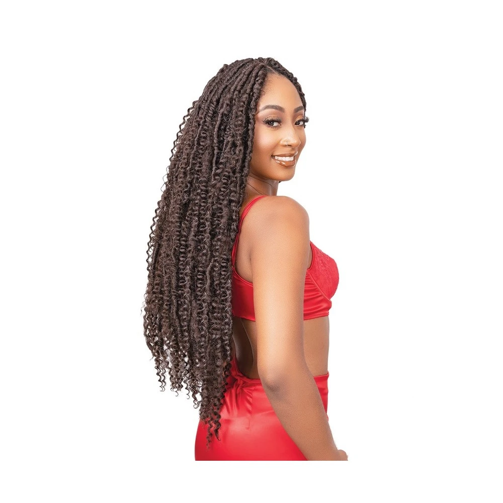 JANET Natte X3 BOHO CHIC MAVERICK LOCS 20" (Pre-loop) 2 JANET Natte X3 BOHO CHIC MAVERICK LOCS 20" (Pre-loop) – Image 2
