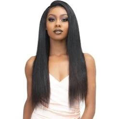 JANET Tissage NATURAL STRAIGHT 3PCS 12'',14'',16''+13x5 HD Closure -Super Beaute Boutique janet tissage natural straight 3pcs 12 14 16 13x5 hd closure 1