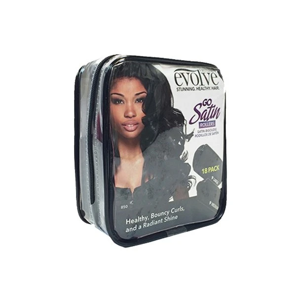 Kit 18 Bigoudis En Satin (Evolve) 2 Kit 18 Bigoudis En Satin (Evolve) – Image 2