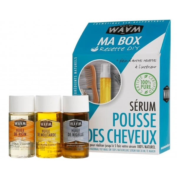 Kit Complet Sérum POUSSE DES CHEVEUX 1 Kit Complet Sérum POUSSE DES CHEVEUX