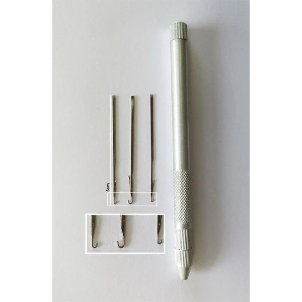 Kit Crochet Metallique Extensions (3 Embouts) 1 Kit Crochet Metallique Extensions (3 Embouts)