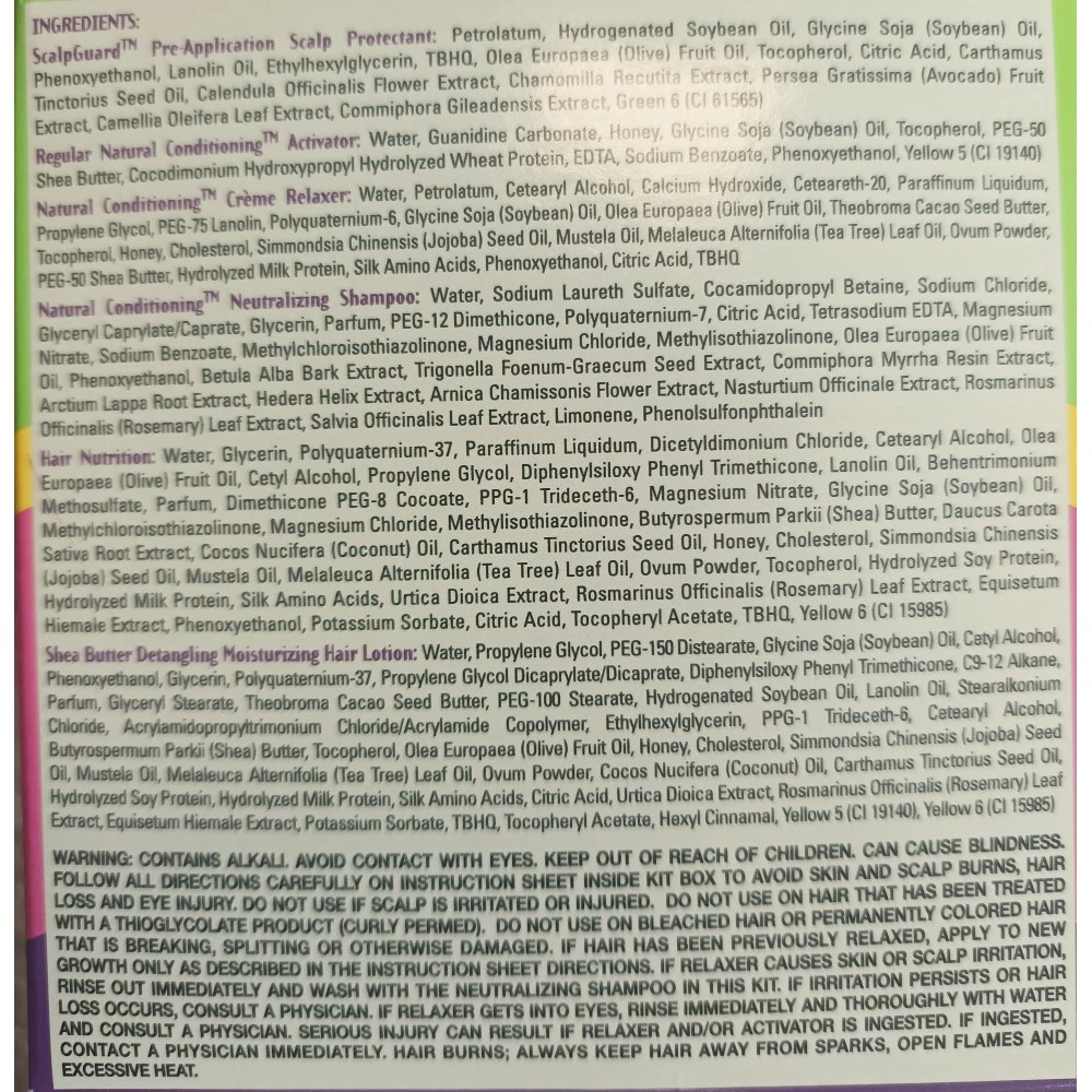 Kit Défrisant Pour Enfants REGULAR 2 Kit Défrisant Pour Enfants REGULAR – Image 2