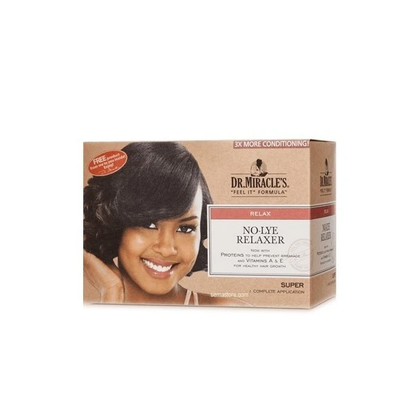 Kit Défrisant Sans Soude SUPER (No-Lye Relaxer Kit Super) 1 Kit Défrisant Sans Soude SUPER (No-Lye Relaxer Kit Super)