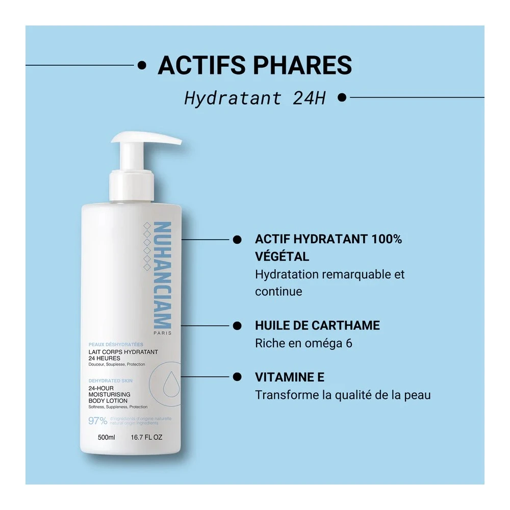 Lait Hydratant 24h 500ml 2 Lait Hydratant 24h 500ml – Image 2