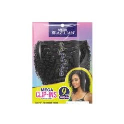 MANE CONCEPT Extensions à Clips 3C CURLY COILY 9PCS -Super Beaute Boutique mane concept extensions a clips 3c curly coily 9pcs 2