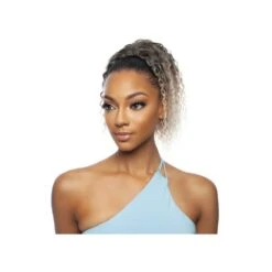 MANE CONCEPT Postiche BS RIVER CURL 14'' (Wrap & Tie)