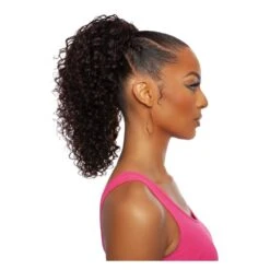 MANE CONCEPT Postiche DRAWSTRING DEEP CURLY 16" -Super Beaute Boutique mane concept postiche drawstring deep curly 16 2