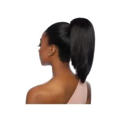 MANE CONCEPT Postiche STRAIGHT DRAWSTRING 12" -Super Beaute Boutique mane concept postiche straight drawstring 12 1