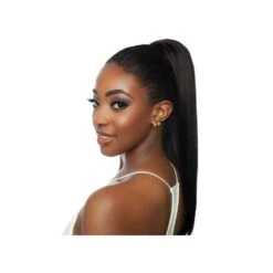MANE CONCEPT Postiche YAKY STRAIGHT DRAWSTRING 20"